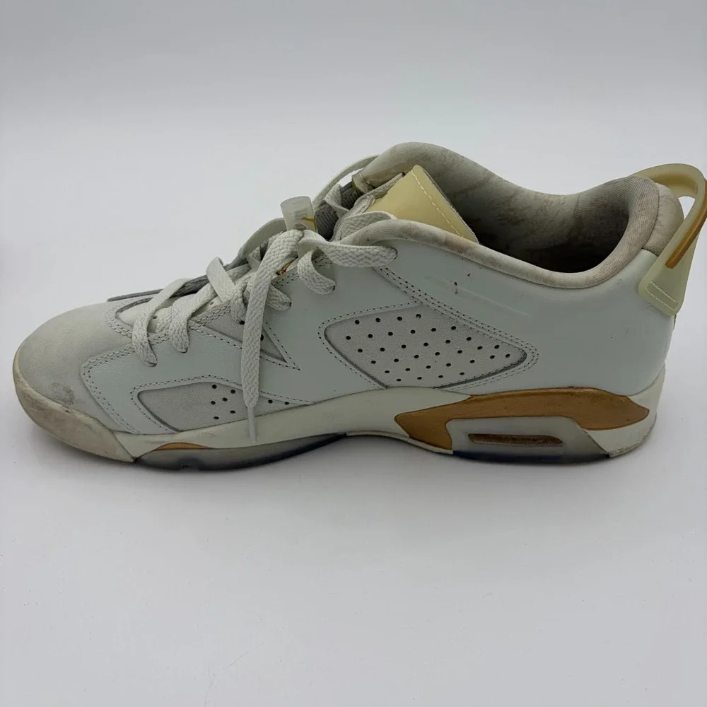 Jordan Air Jordan 6 Low Lunar New Year DH6928-073 White Gold Size 11